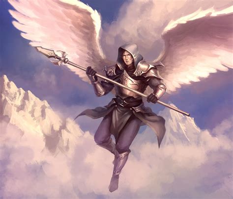 Angel Warrior By Artdeepmind Angel Warrior Angel Art Male Angels