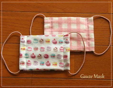 ガーゼマスクaの作り方（子供用マスク・シンプルな作り方）