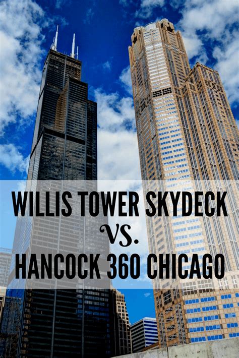 Built in 1968 the john hancock tower was the tallest building in the world outside of new york. Willis Tower Skydeck vs. Hancock 360 Chicago: Which is Best?