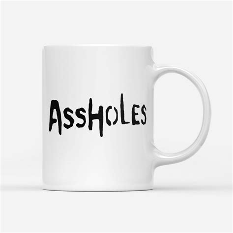 tasse assholes schwarzer kaffee