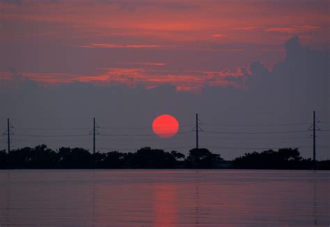 Wallpaper Afterglow Sunrise Dawn Sunset Red Sky At Morning