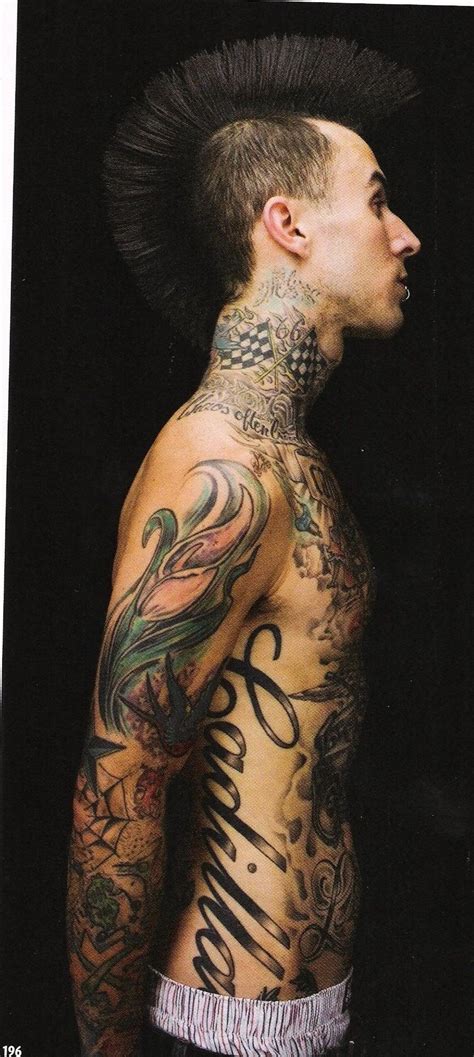 Travis barker was born on november 14, 1975 in fontana, california, usa as travis landon barker. Travis Barker (With images) | Travis barker tattoos, Tattoos