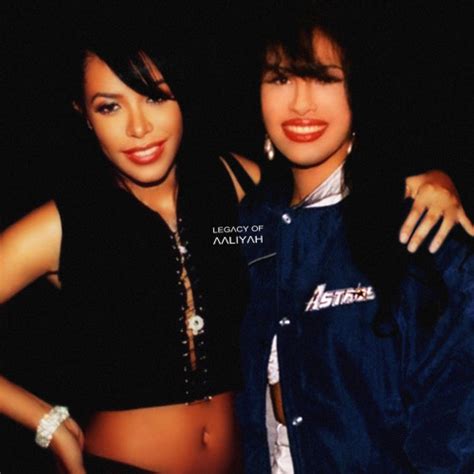 Legacy Of Aaliyah • Aaliyah And Selena Beautiful Angels Love Them