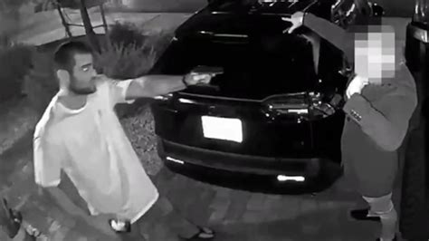 Ufc Champion Sean Strickland Holds Robber At Gunpoint After Catching Him On Doorbell Camera