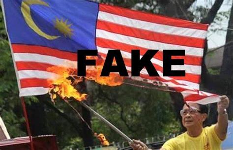 Bursa is an exchange holding company. That's not a Chinese Malaysian burning the Jalur Gemilang ...