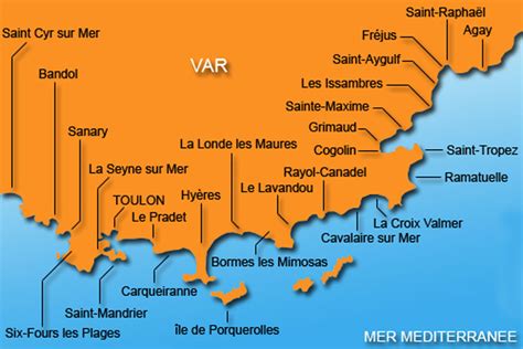 Le var regorge de richesses à découvrir comme les gorges du verdon, le parc national de port cros et l'île de porquerolles. Ports de plaisance dans le Var