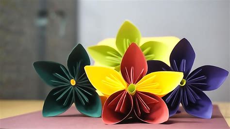 สอนทำดอกไม้กระดาษ | how to make very easy and simple paper flowers. 7 Tips to Craft a Blissful Handmade Paper Flower: 10 Mins ...