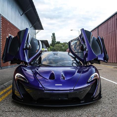 Mclaren P1 Bare Carbon Tinted Purple Instagram Photo By Supercar