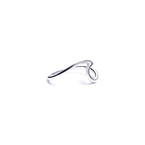 Pura Vida Wave Ring Silver The Girl And The Water