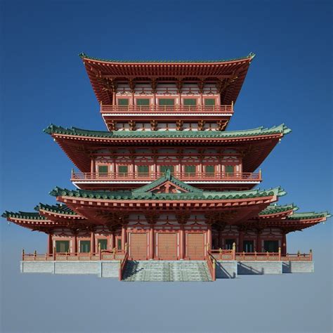 Chinese Palace Max Chinese Palace Ancient Architecture Traditional Japanese Architecture