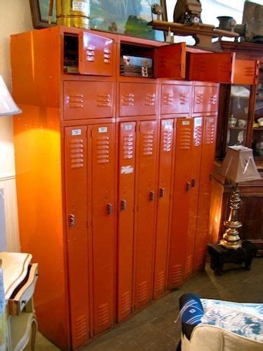 Info loker oranger yang selalu update. Vintage Orange Lockers - $525 | Lockers, Vintage lockers, Garage game rooms