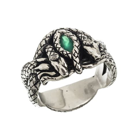 Ring Of Barahir Aragorn Gondor Rings Men Women Fans T Green Crystal