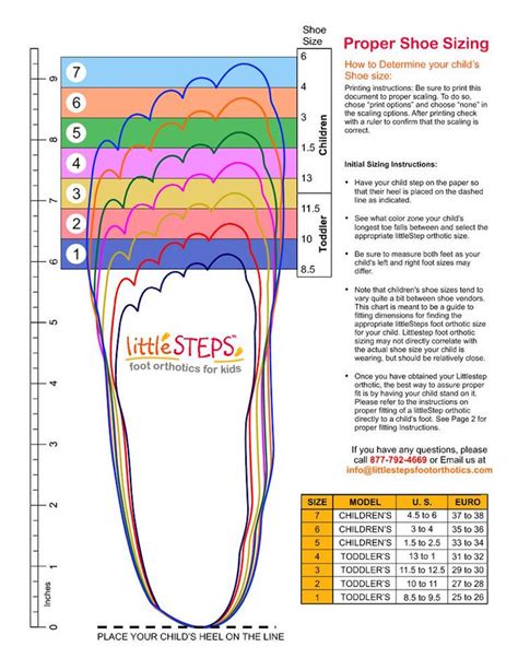 Decathlon sports switzerland sa bassin 6 1964 conthey www.decathlon.ch. Printable Shoe Size Chart - Coloring Sheets