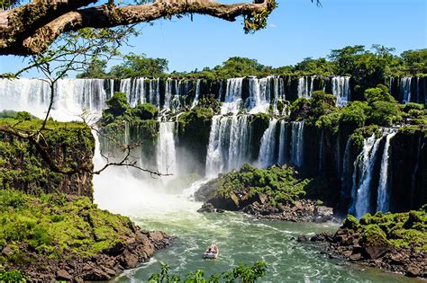 Contemplez Les Chutes Diguazú Lune Des Plus Belles Frontières