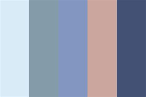 Muted Blue Color Palette