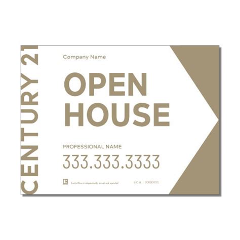 Century 21 Real Estate Signs