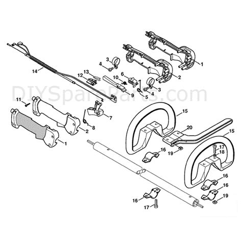 Stihl Fs 90 Brushcutter Fs90r Z Parts Diagram Handle