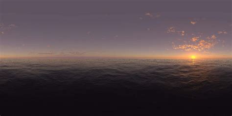Evening Ocean Hdri Sky Hdr Image By Cgaxis