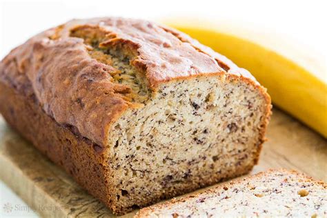 Another banana bread recipe!' but this one is a little different: Banana Bread Recipe with video | SimplyRecipes.com