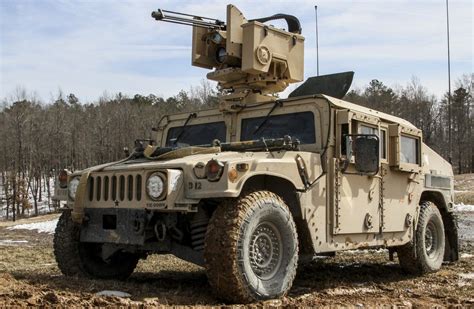A 82nd Airborne Division Humvee Armed With A Common Remotely Operated