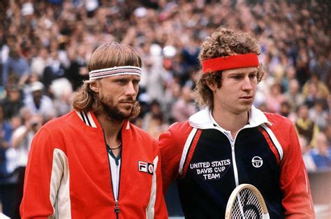 Undertøyet fra bjørn borg har en sporty karakter, og bjørn borg produkter er i dag meget populære, og kjennetegnes av sitt nyskapende design i ulike farger og mønstre, samt sin høye kvalitet. John McEnroe i Björn Borg. Tenisiści z czasów rock & rolla