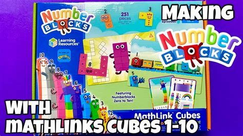 Numberblocks Mathlink Cubes Numberblocks Activity Set Mathlink Cubes