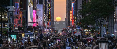 Fotos Nueva York Vivió El Manhattanhenge Magnífico Evento En El Que