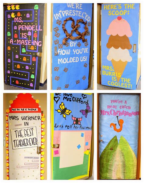 30 Teacher Appreciation Door Decoration Ideas In 2021