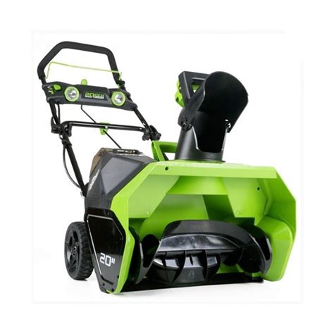 Greenworks Cordless And Brushless Snow Blower 40 Volt 20 In Tool