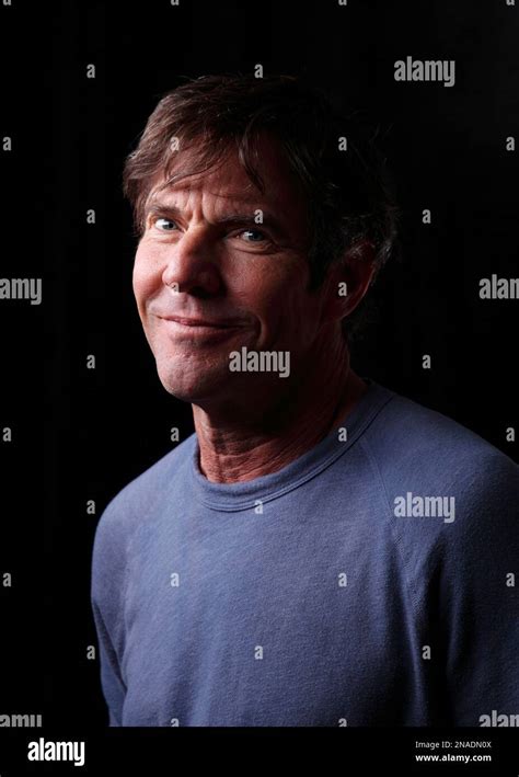 Actor Dennis Quaid From The Film The Words Poses For A Portrait During The 2012 Sundance