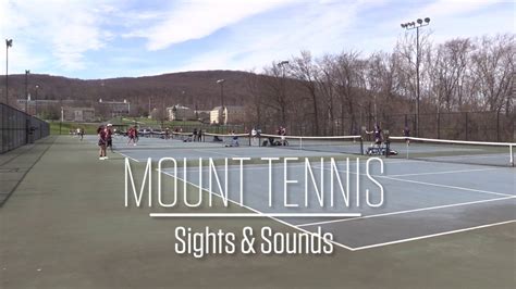 Mount St Mary S Tennis Sights Sounds Youtube