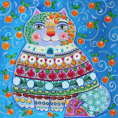 Folk Oriental Painting By Oxana Zaika Fine Art America
