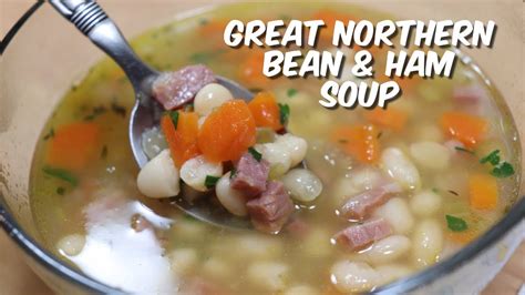 Great Northern Bean And Ham Soup Easy And Delicious Soup Recipe Molcs