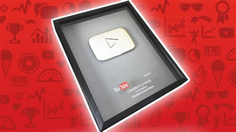 Silver Play Button 100000 Subscribers Youtube
