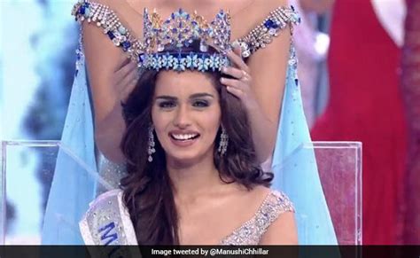 Indias Manushi Chhillar Wins Miss World 2017