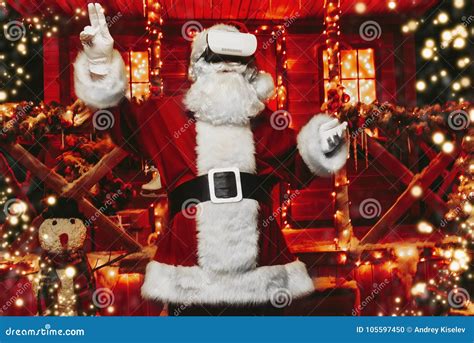 Modern Santa Claus Stock Photo Image Of Magic Home 105597450
