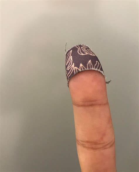 Cut My Finger Last Night Bandaged It Up And This Morning I Noticed