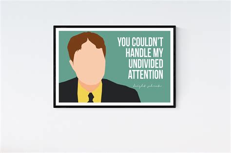 This Dwight Schrute Print Makes The Perfect T For Any Fan Of The