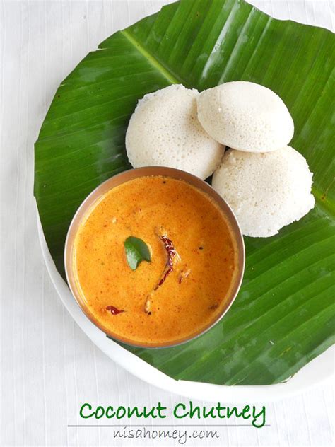 Red Coconut Chutney For Idli And Dosa Kerala Style Cooking Is Easy