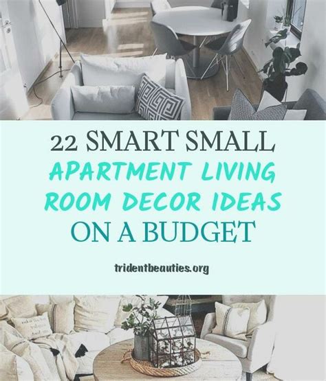 22 Smart Small Apartment Living Room Decor Ideas On A Budget Home