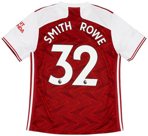2020 21 Arsenal Home Shirt Smith Rowe 32 810 L