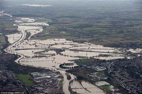 Aerial Views Show Shocking Scale Of Damage As Britain Endures Worst