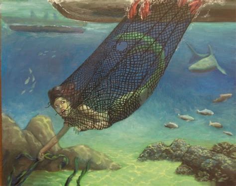 Netted Mermaid Percent Done By Faile Mermaid Cove Mermaid Art