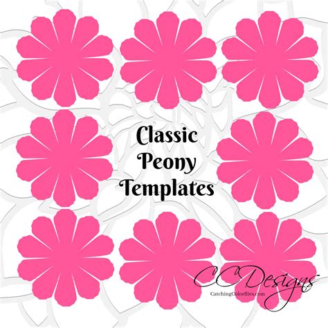 Make them for your next party with my flower petal template! Paper Flower Peony: How to Make Paper Peonies