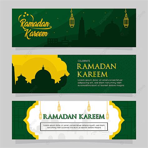 Ramadan Banner Collection Template Download On Pngtree