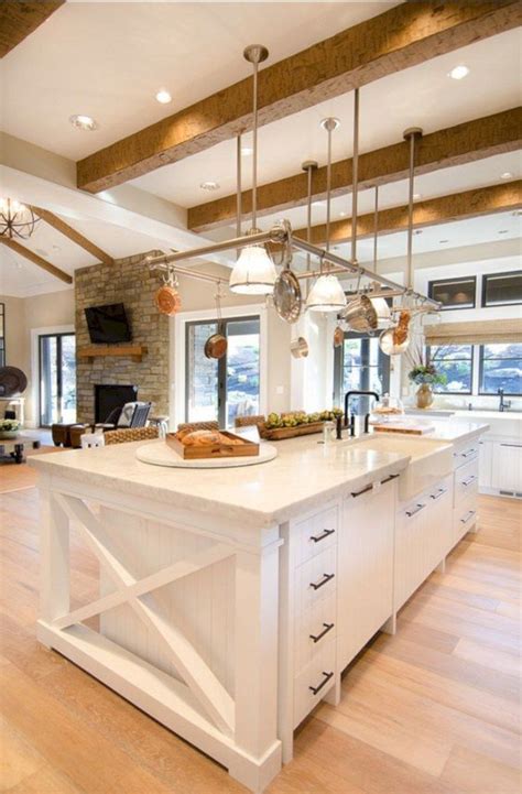 16 Adorable Open Plan Kitchen With Feature Island