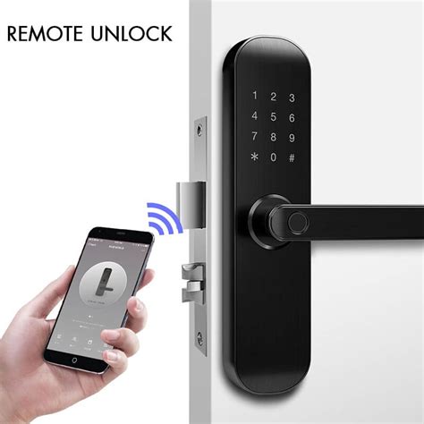 Wifi Door Lock Electronic Smart Door Lock With Remote Control Access