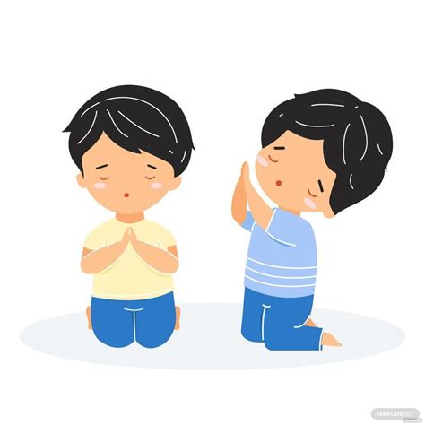 Free Vector Praying Hands Emoji Eps Illustrator  Png Svg