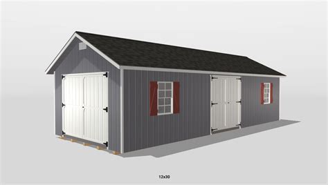 12x30 Sheds Options Ideas And Features See Prices