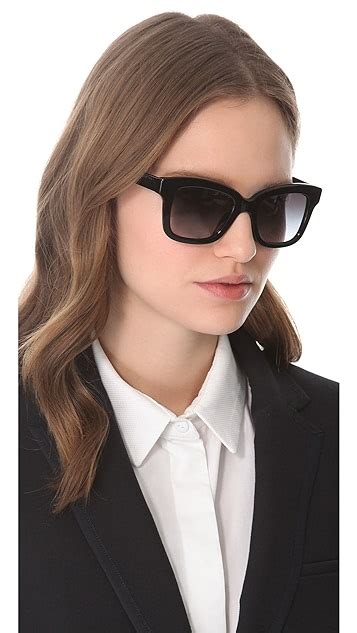 Stella Mccartney Thick Square Sunglasses Shopbop